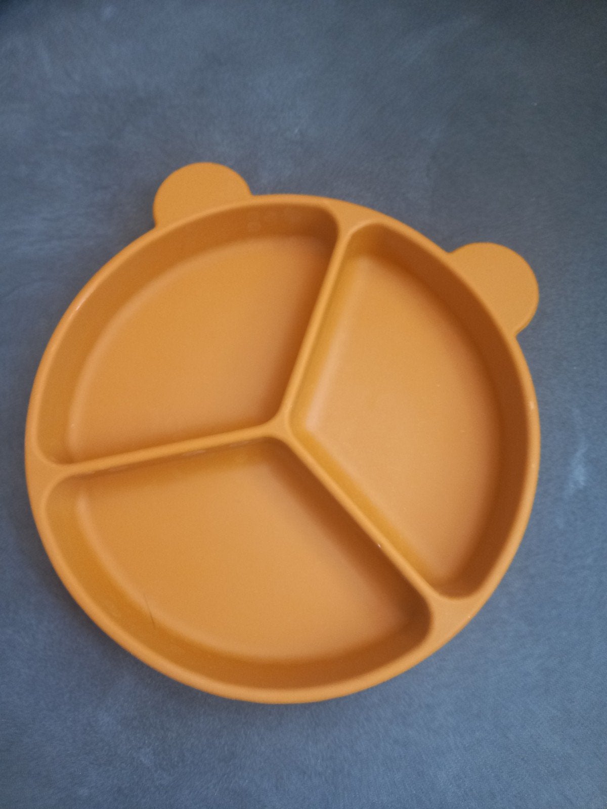 Liewood siliconen babybord met vakjes - rubber, Ophalen of Verzenden