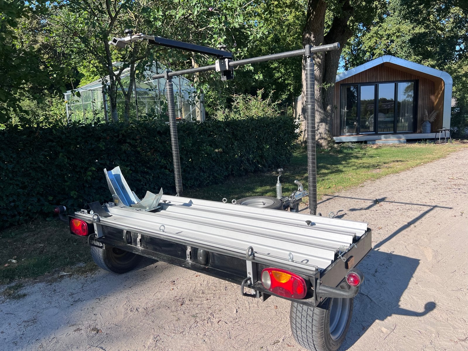 SMV Rolli campertrailer om scooter of motor mee te nemen, Ophalen, Gebruikt