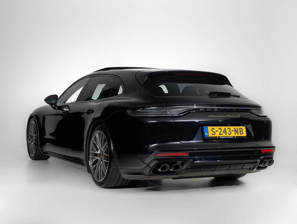 Porsche Panamera Turbo S E-Hybrid Sport Turismo, Auto's, Porsche, Gebruikt, Adaptive Cruise Control, Met garantie (alle), Zwart