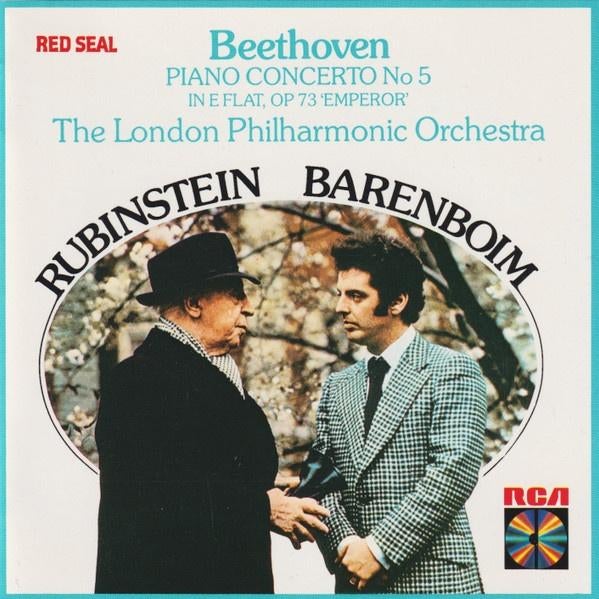 Beethoven, Rubinstein, Barenboim-Piano Concerto no 5 CD, Ophalen of Verzenden, Romantiek, Gebruikt, Orkest of Ballet