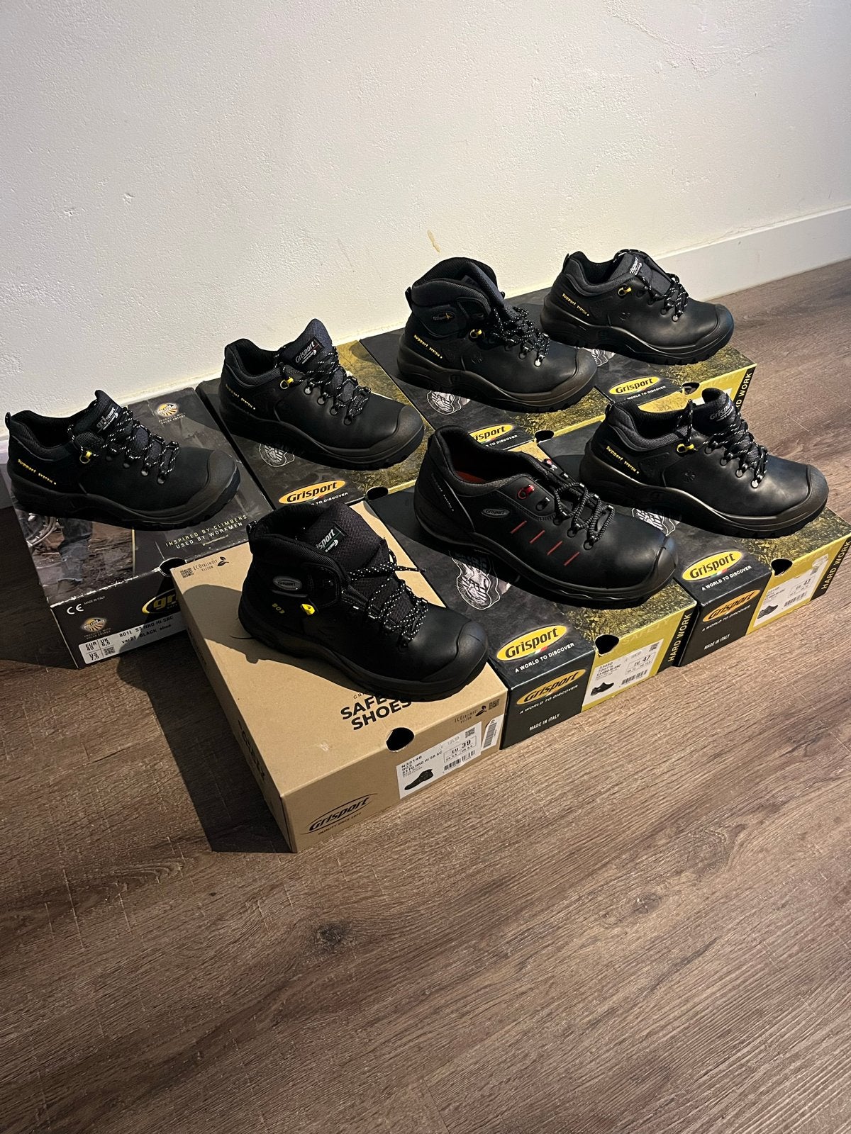 Grisport Veiligheidsschoenen-Diverse Maten/Modellen €60,- ps, Ophalen of Verzenden, Nieuw