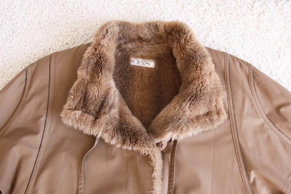 Zeer Mooie Chique Jobis Dames Jas (L) € 45,-, Bruin, Maat 42/44 (L), Ophalen of Verzenden, Zo goed als nieuw
