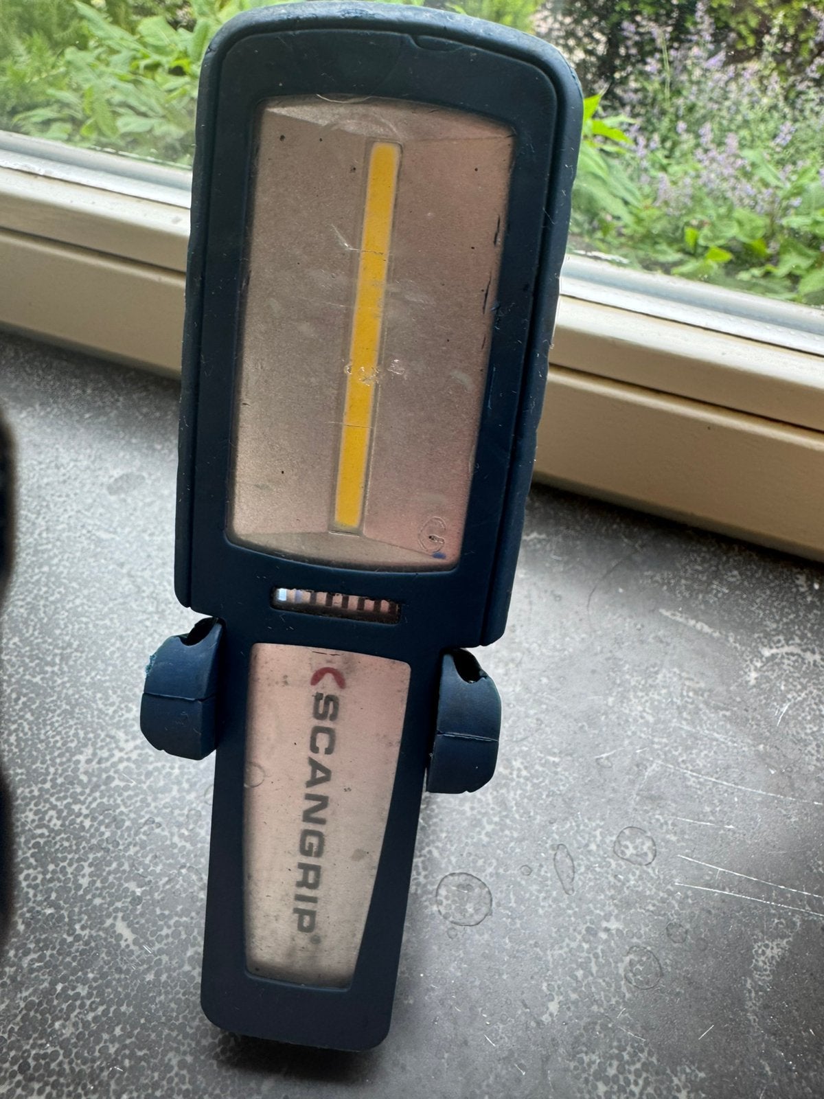 Bouwlamp scangrip, Ophalen of Verzenden, Zo goed als nieuw, Lamp