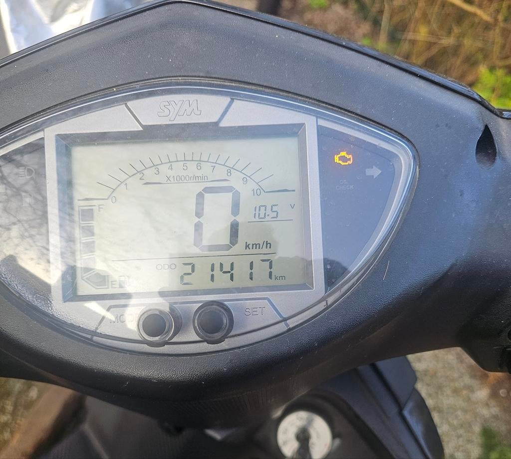 Onderdelen van Sym xpro 2022 | 22.000 KM |, Fietsen en Brommers, Ophalen, Gebruikt, Maximaal 45 km/u, Benzine