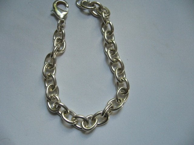 ZILVEREN ARMBAND GEMERKT 925, Sieraden, Tassen en Uiterlijk, Verzenden, Zilver, Armband