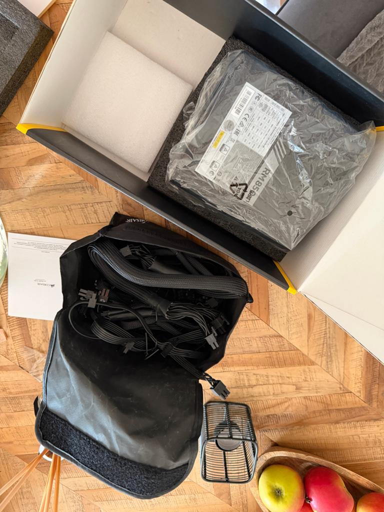 Corsair RM850x Voeding - Zo goed als nieuw, Computers en Software, Interne voedingen, Zo goed als nieuw, Ophalen of Verzenden
