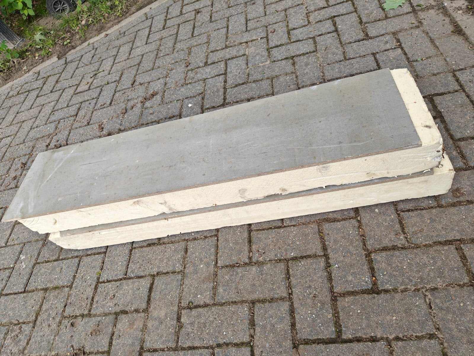 2x Geïsoleerde kantplank - Ideaal voor fundering, Ophalen, Overige materialen, Minder dan 4 cm, 15 m² of meer