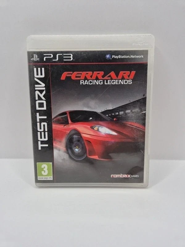 Test Drive Ferrari Racing Legends PS3, Sony City 1-7-1 Konan, Minato-ku Tokyo 108-0075 Japan, support@playstation.com,, Gebruikt