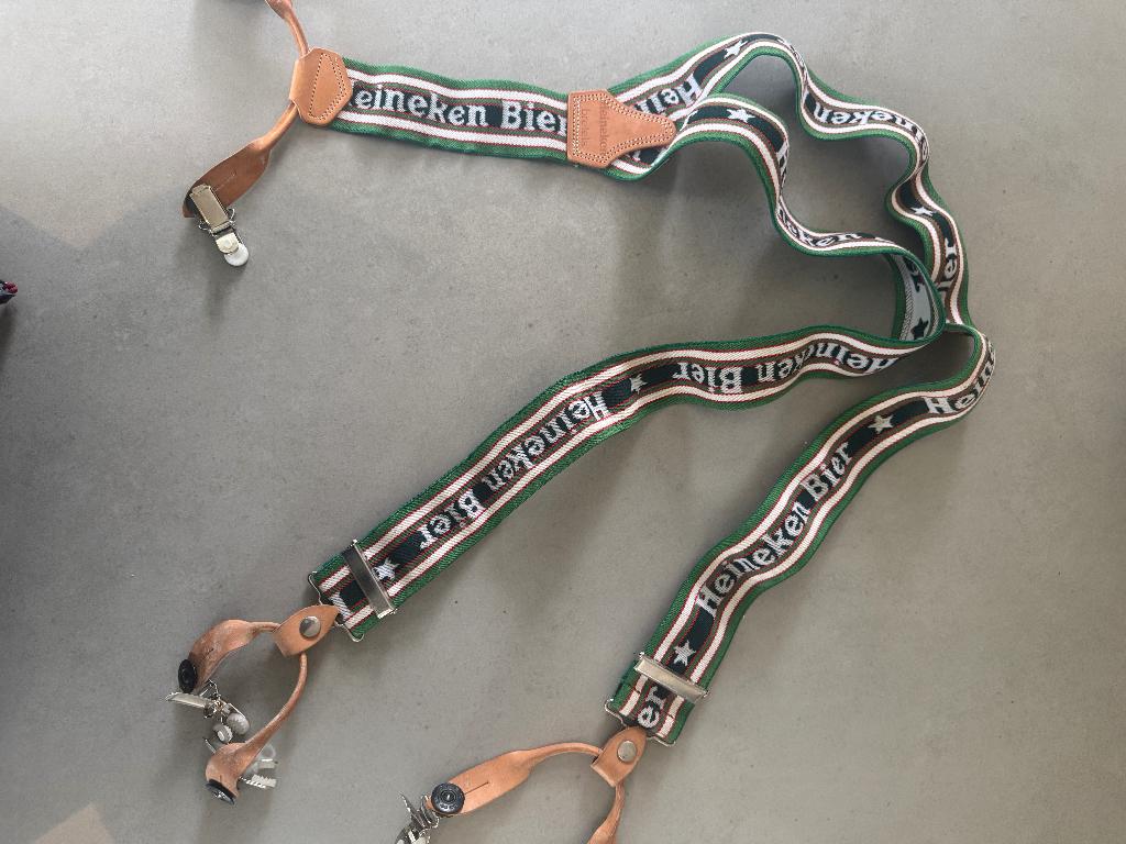 HEINEKEN bretels, Verzamelen, Biermerken, Ophalen of Verzenden, Nieuw, Kleding, Heineken