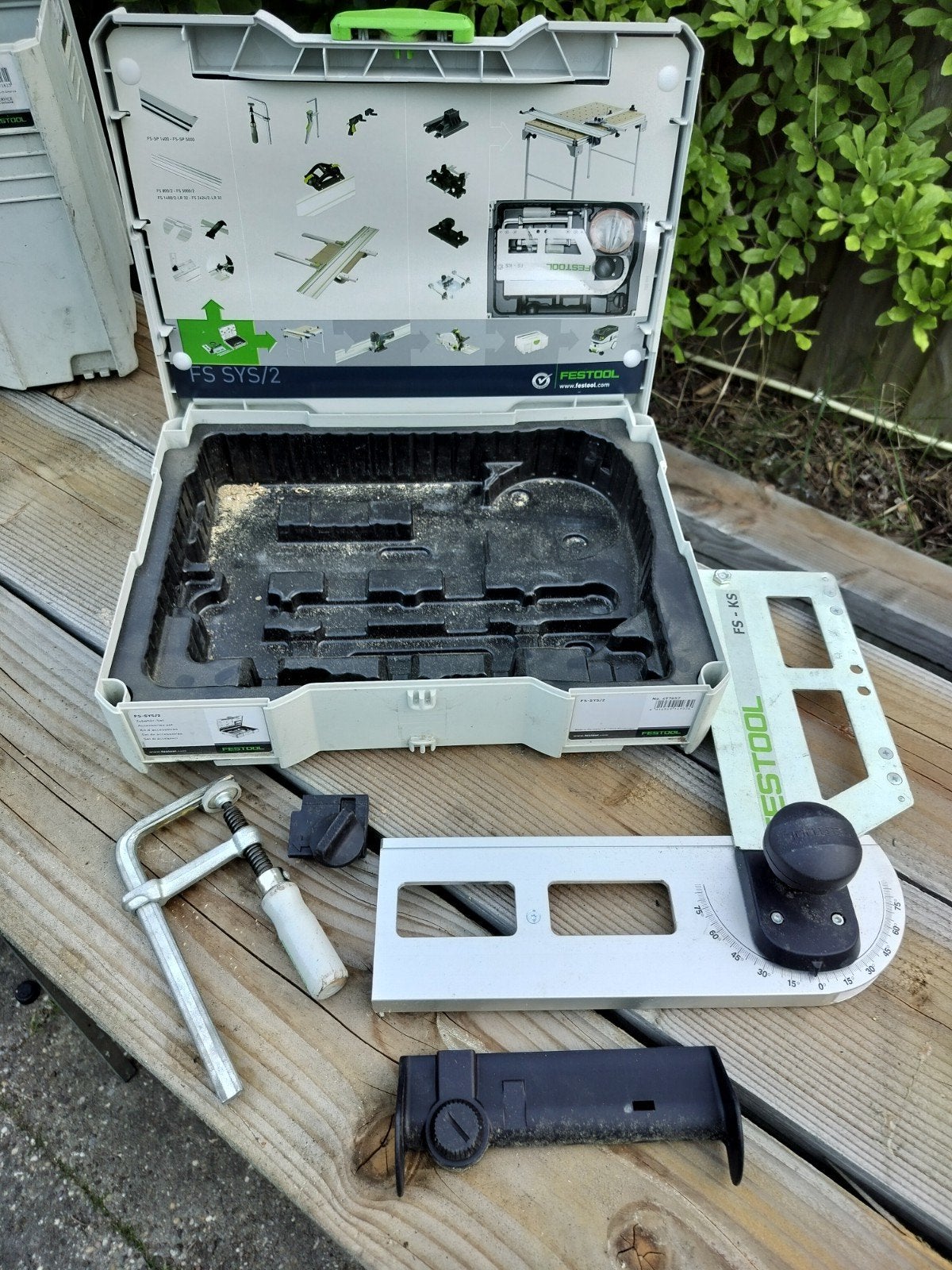 Festool FS SYS/2 geleiderail systeem in systainer, Ophalen of Verzenden