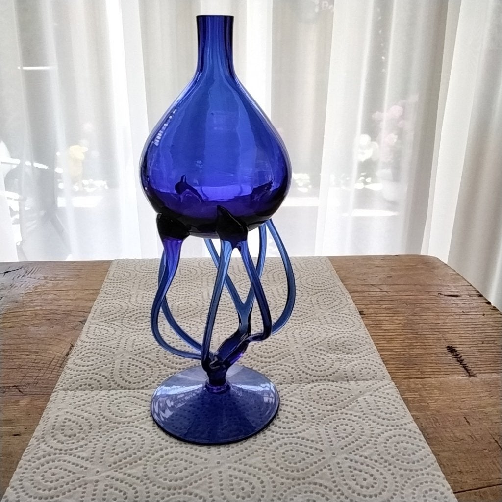 Jozefina Krosno -   Octopus / Jelly fish  -   Glaskunst, Antiek en Kunst, Ophalen of Verzenden