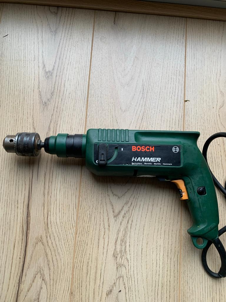 Bosch Klopboormachine PBH 200 RE, Doe-het-zelf en Verbouw, Gereedschap | Boormachines, Gebruikt, Boor- en/of Breekhamer, Ophalen of Verzenden