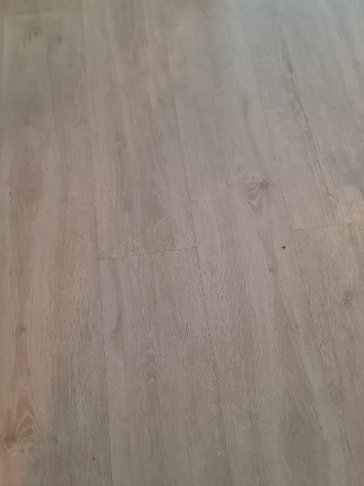 Lichtgrijze laminaatvloer - Zo goed als nieuw, Ophalen, 50 tot 150 cm, Zo goed als nieuw, 10 m² of meer