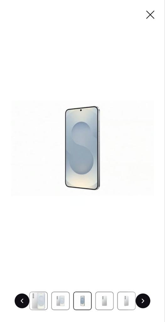 Samsung s25 edge  geheugen 556 g zilver, Telecommunicatie, Mobiele telefoons | Samsung, 256 GB, Ophalen of Verzenden, Zo goed als nieuw