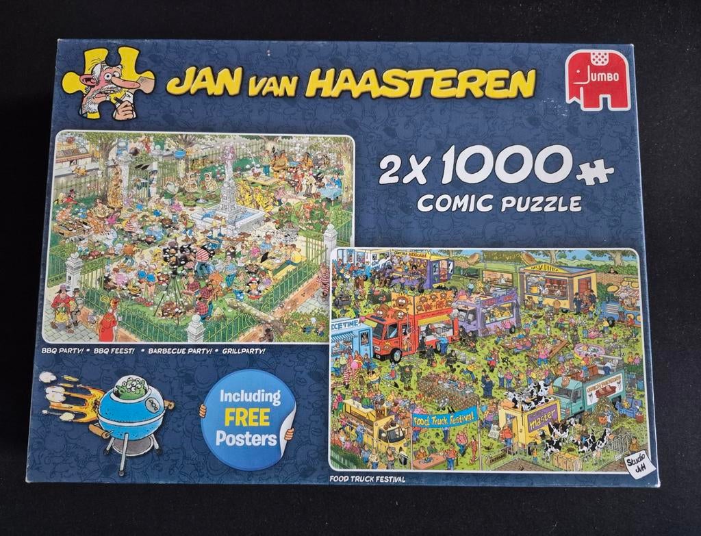 Van Haasteren puzzel, Ophalen, 500 t/m 1500 stukjes, Zo goed als nieuw