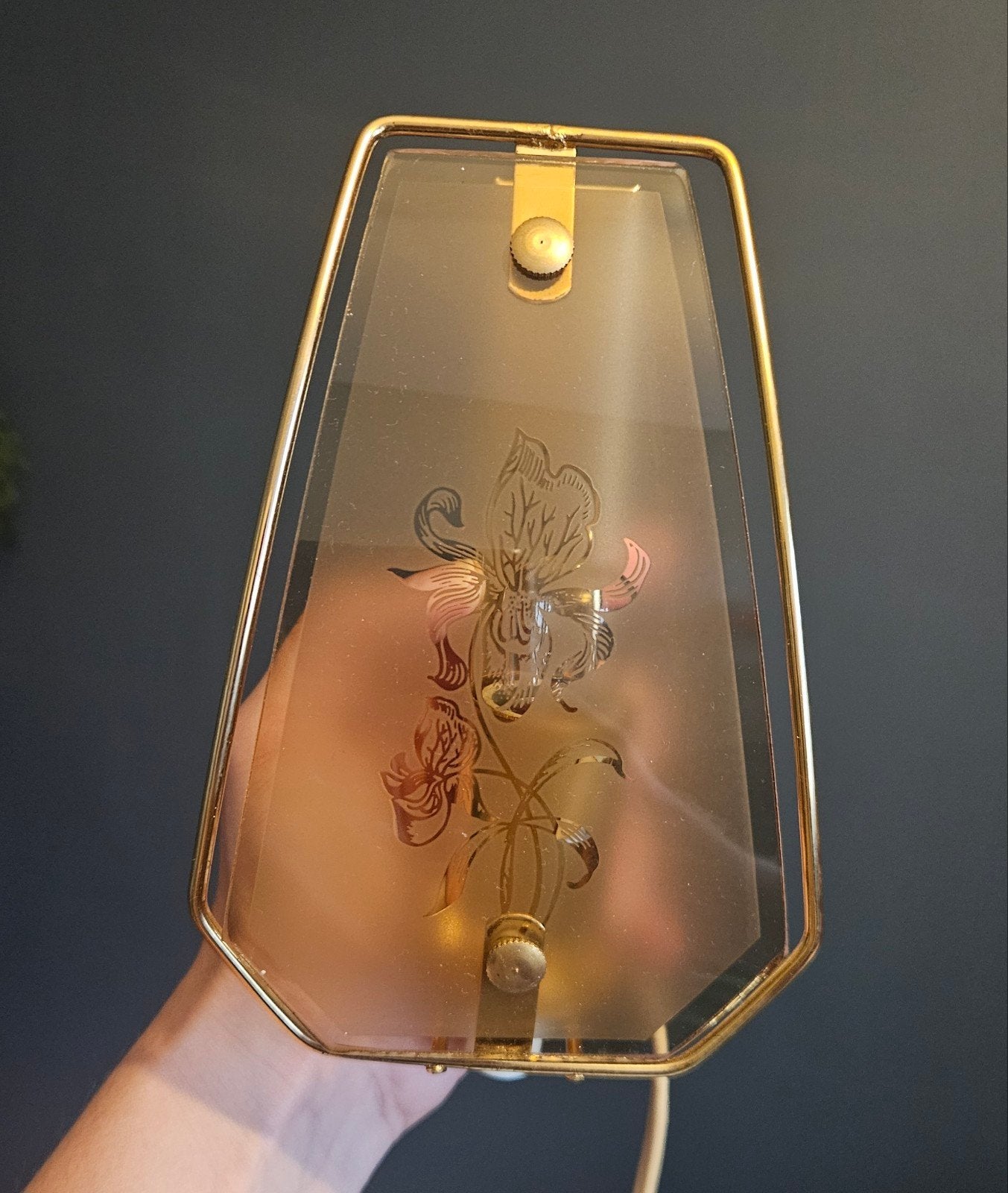 Prachtige set van 5 Vintage Hollywood Regency wandlampen (Ha, Ophalen