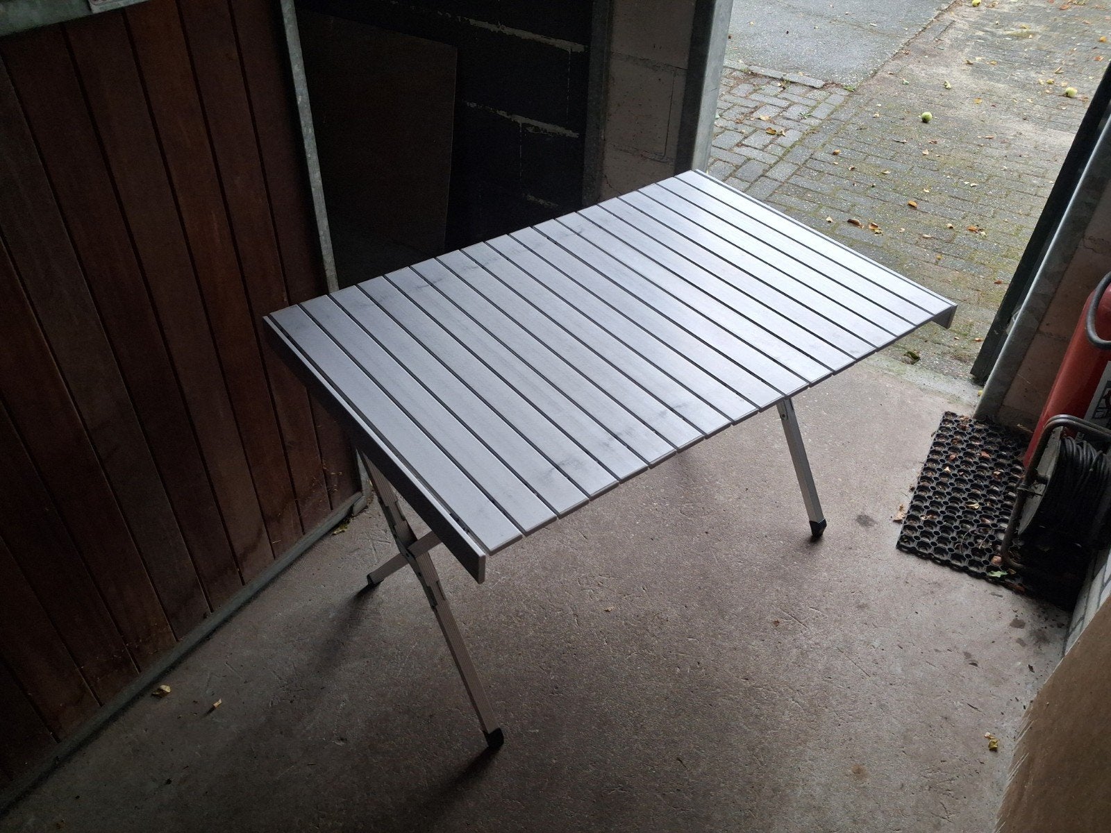 lichtgewicht aluminium opvouwbare kampeertafel, Ophalen, Campingtafel