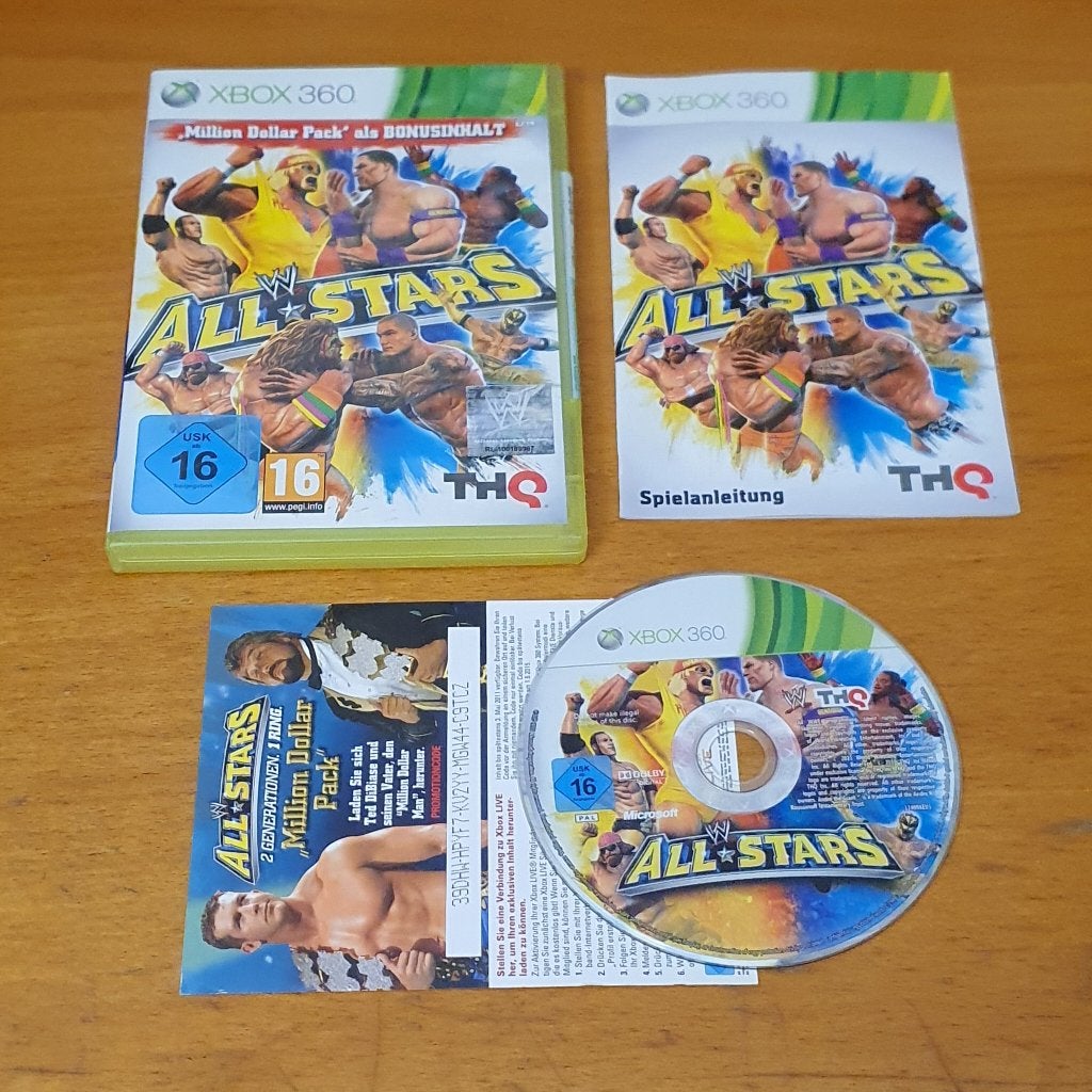 XBOX 360 | WWE All Stars (german), Gebruikt, Vechten, Ophalen of Verzenden, 3 spelers of meer