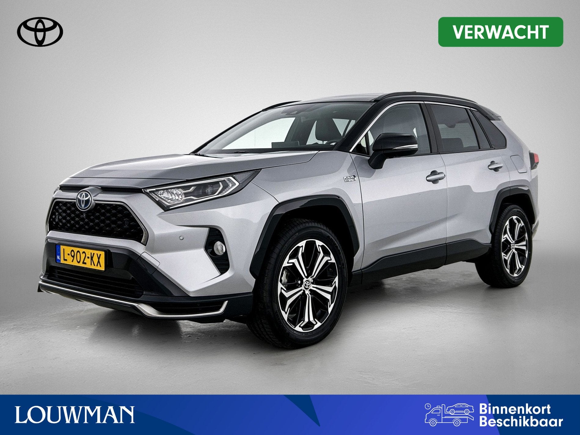 Toyota RAV4 2.5 Plug-in Hybrid AWD Bi-Tone Plus | BTW Voertu, Automaat, Gebruikt, 4 cilinders, 120 €/maand