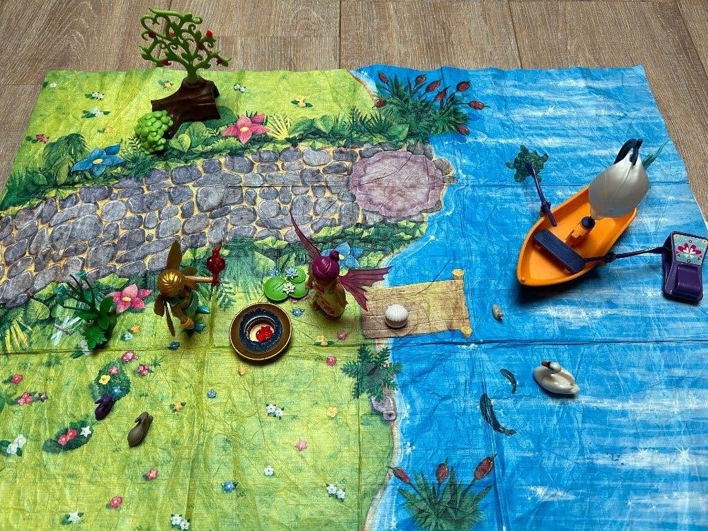 Playmobil Fairies Speelset met Figuren en Boot, Ophalen, Gebruikt, Complete set, Fantasy