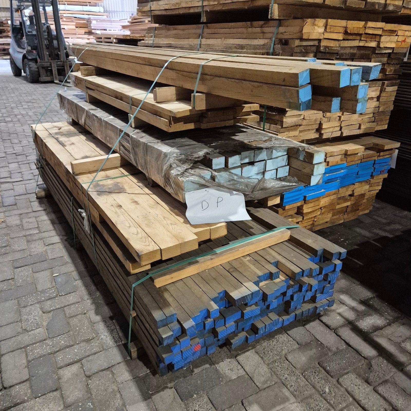 Partij gedroogd eiken meubelhout - diverse maten, Doe-het-zelf en Verbouw, Hout en Planken, Eiken, Nieuw, Ophalen of Verzenden