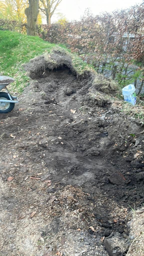 Zwarte grond - gratis - aanhanger ernaast, Ophalen, Tuinaarde