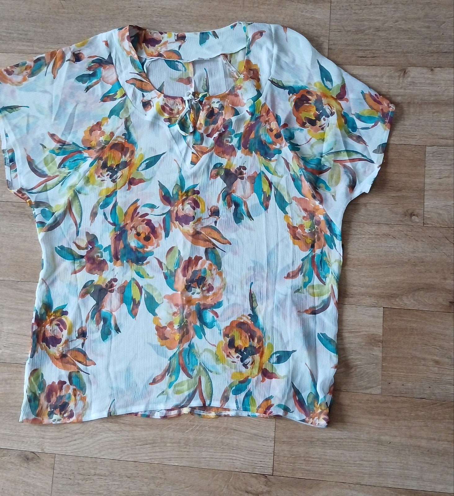 Blouse Mt.48   (Miss Etam), Kleding | Dames, Ophalen of Verzenden, Nieuw, Maat 46/48 (XL) of groter, Korte mouw