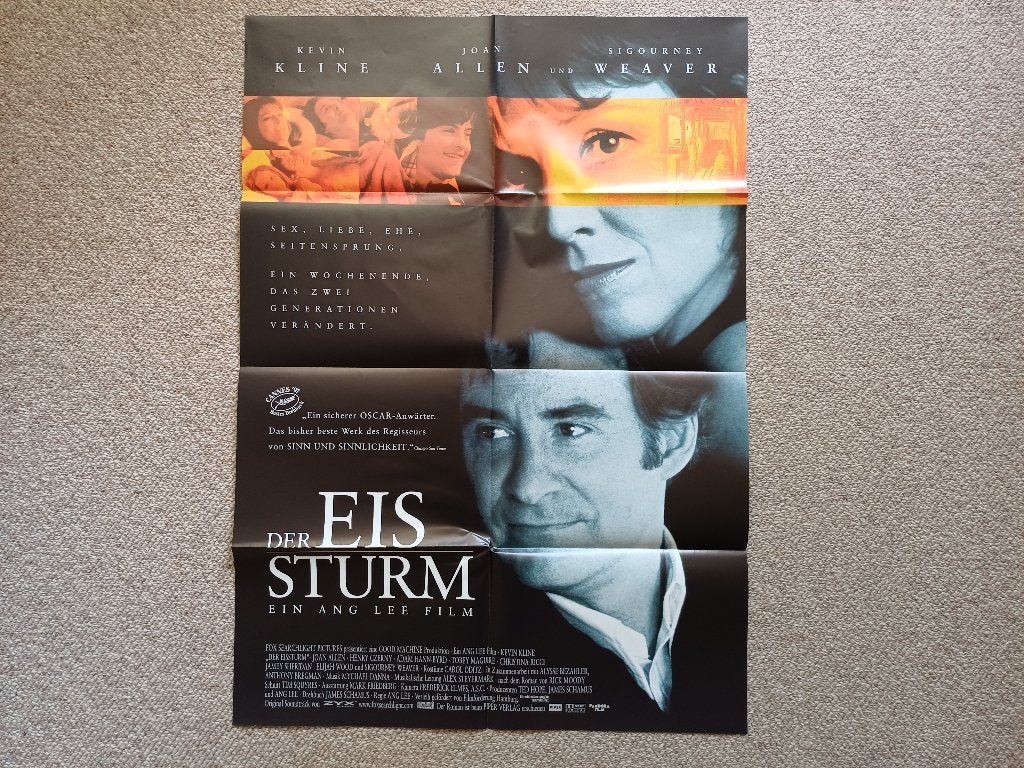 THE   ICE   STORM     filmposter., Rechthoekig Staand, Verzenden, Nieuw, A1 t/m A3