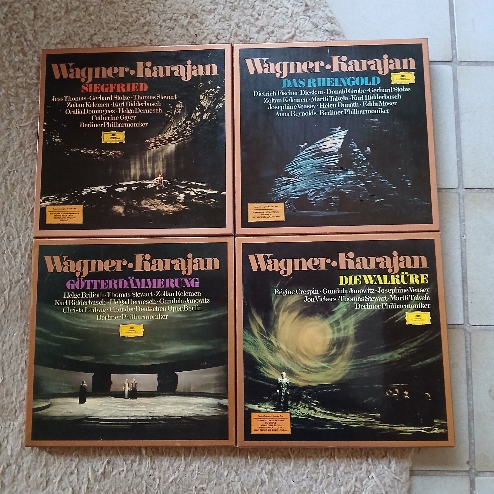 Richard Wagner - Der Ring des Nibelungen (4 LP Boxsets), Ophalen of Verzenden
