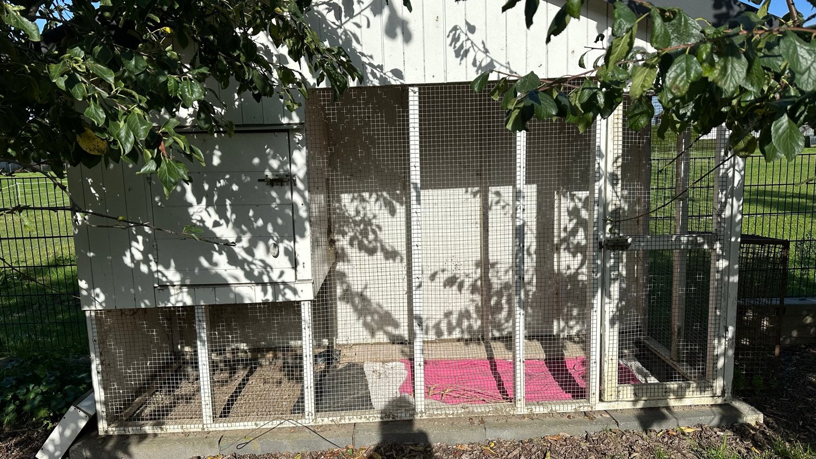 Mooi groot kippenhok., Dieren en Toebehoren, Ophalen, Aluminium, Volière