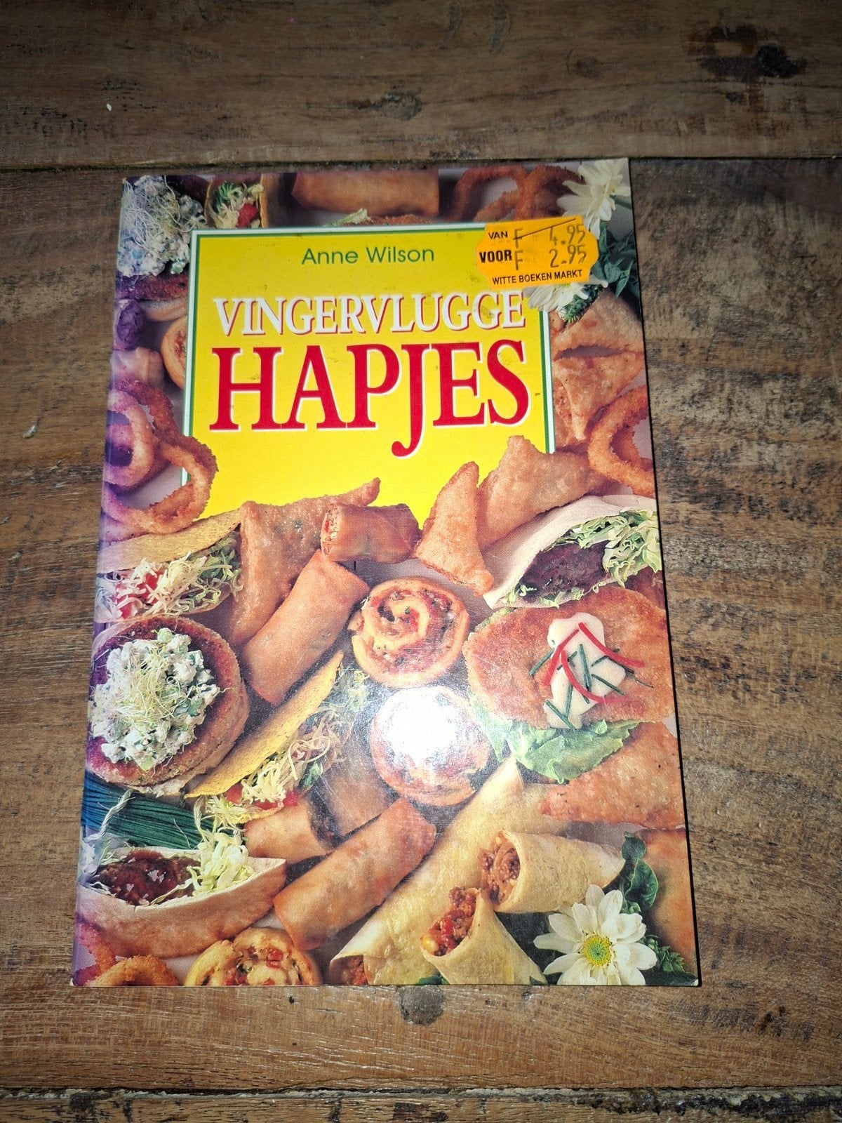 Vingervlugge Hapjes - Anne Wilson, Ophalen, Tapas, Hapjes en Dim Sum, Anne Wilson, Zo goed als nieuw