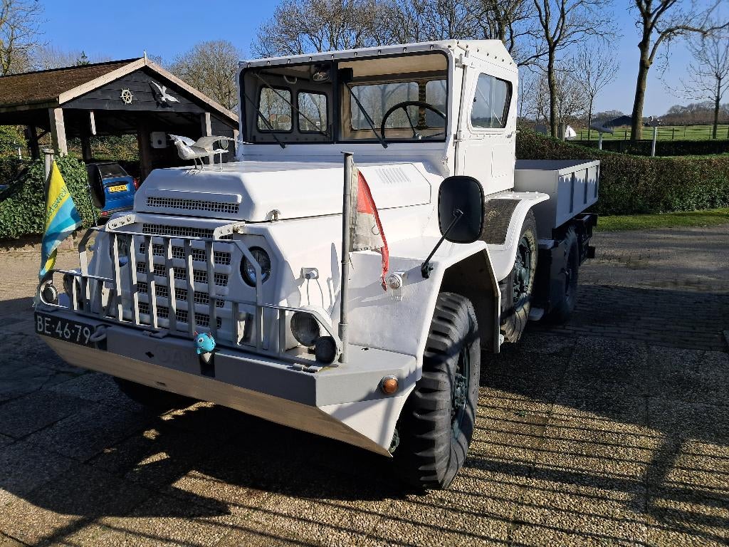 Daf YA 126/3.5 1956, Auto's, Voorwielaandrijving, 3500 kg, 3360 kg, Wit