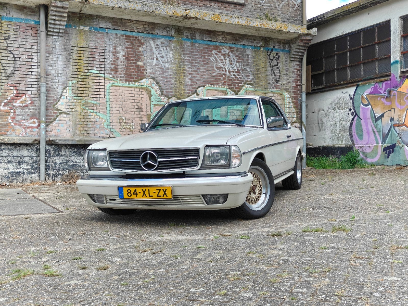Mercedes-Benz 200-Serie 2.7 280 CE 1980 uniek!, Auto's, Automaat, 715 kg, 2717 cc, Wit