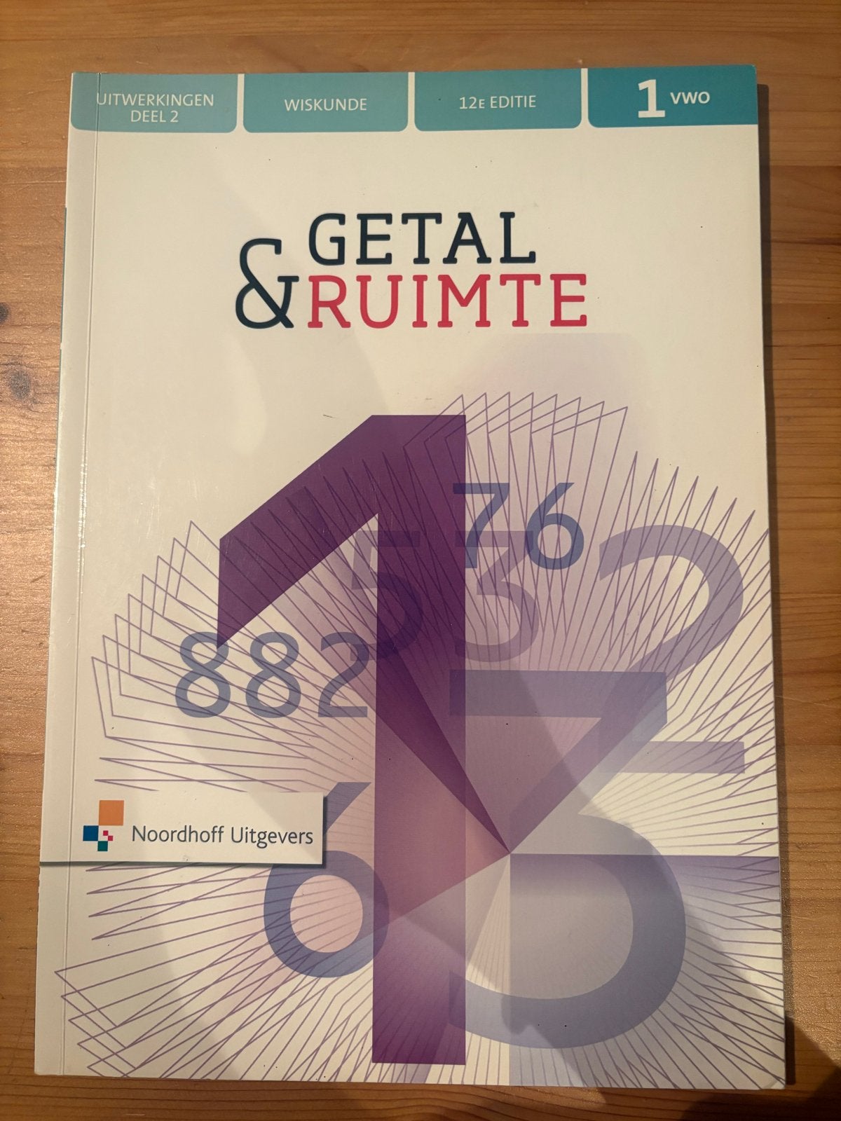 Getal & Ruimte Wiskunde 1 VWO Uitwerkingen Deel 2, Ophalen of Verzenden, Nieuw, VWO, Wiskunde A