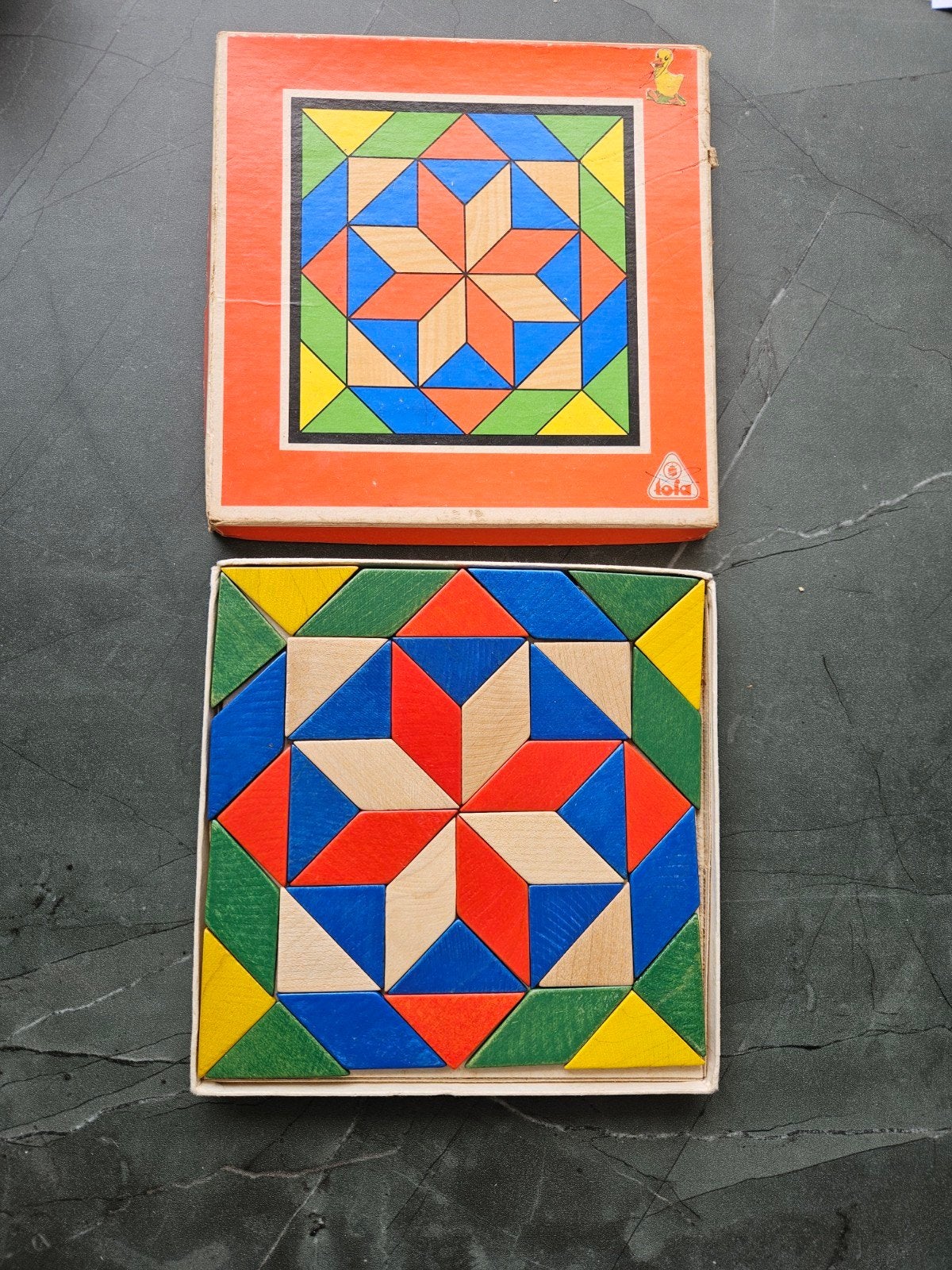 Tola Mozaïek - Houten Legpuzzel, Ophalen of Verzenden, Gebruikt, Knutselen