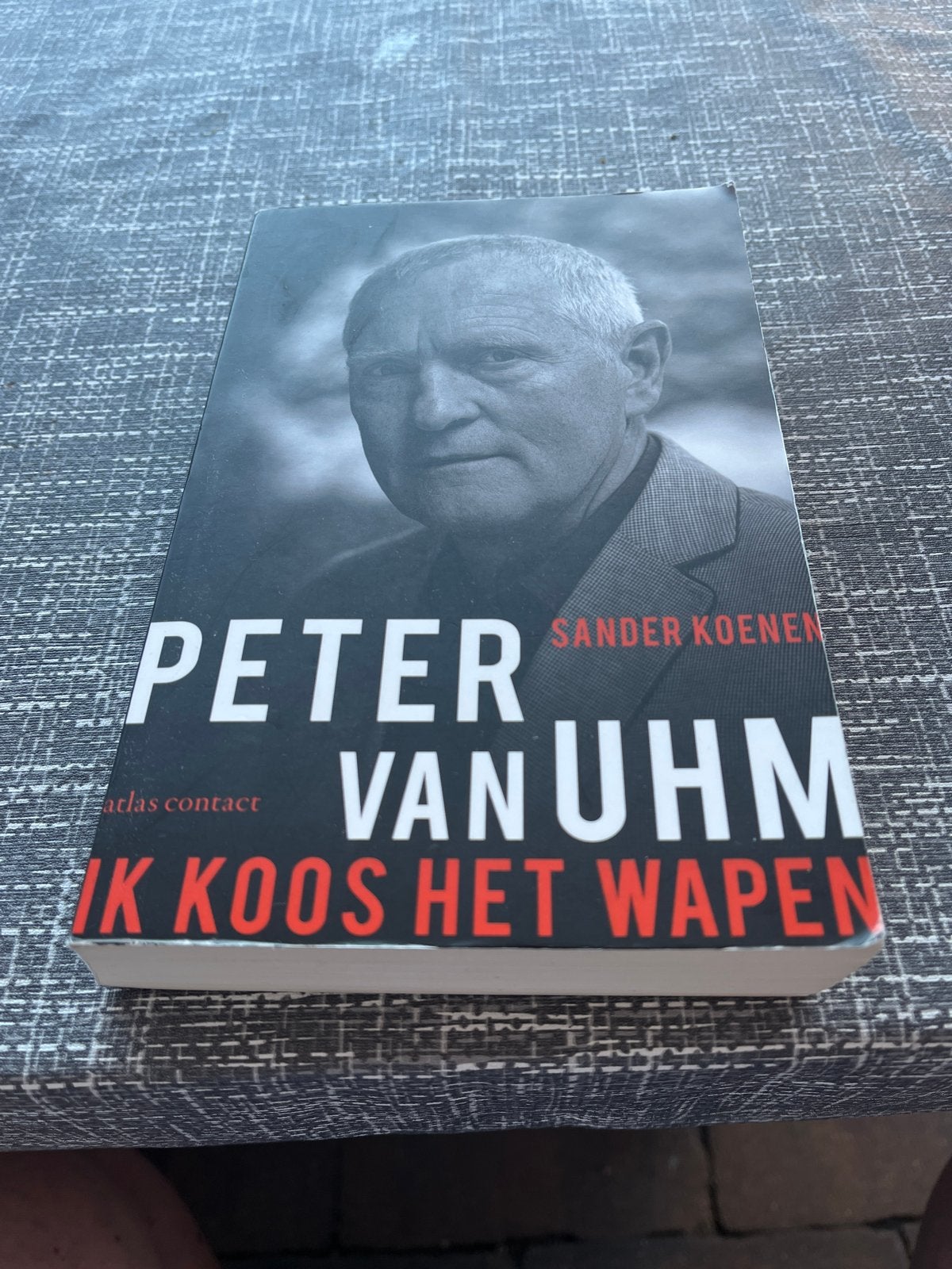 Peter van Uhm - Ik koos het wapen, Boeken, Ophalen of Verzenden, Zo goed als nieuw, Overige
