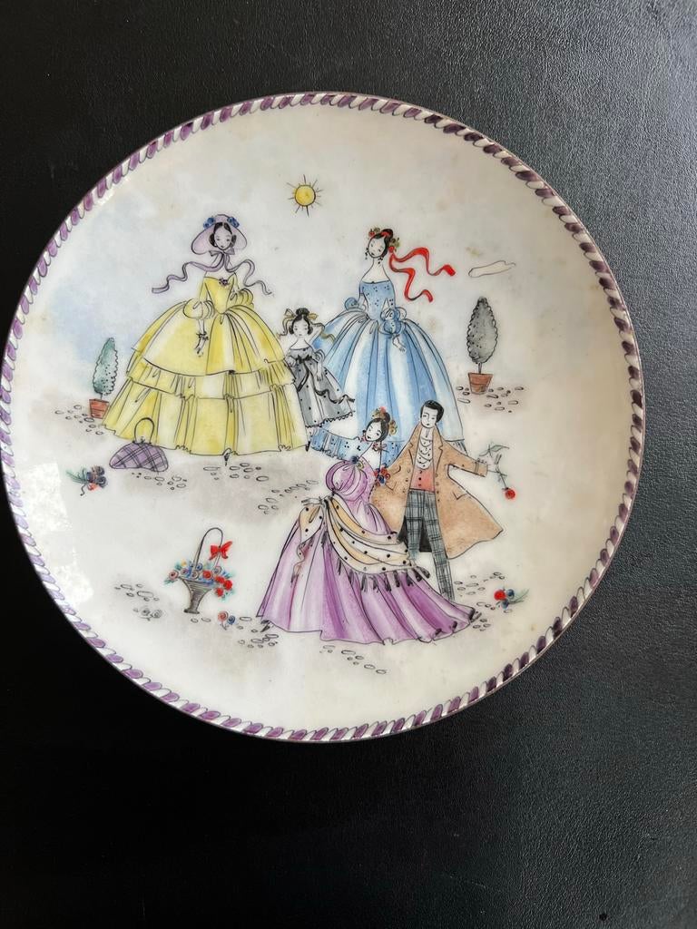 Steinbock Emaille Decoratieve Schaal - Handgemaakt Oostenrij, Ophalen of Verzenden