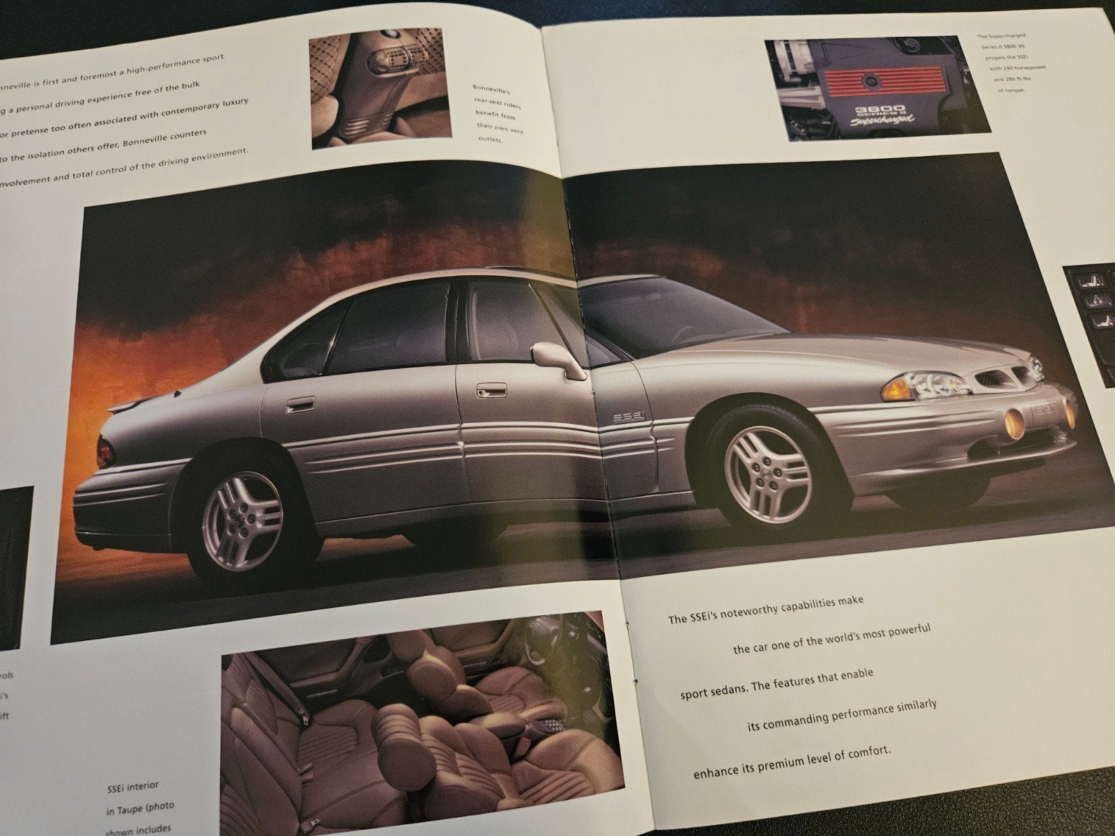 Brochure Pontiac 1996 USA, Ophalen of Verzenden, Zo goed als nieuw, Overige merken