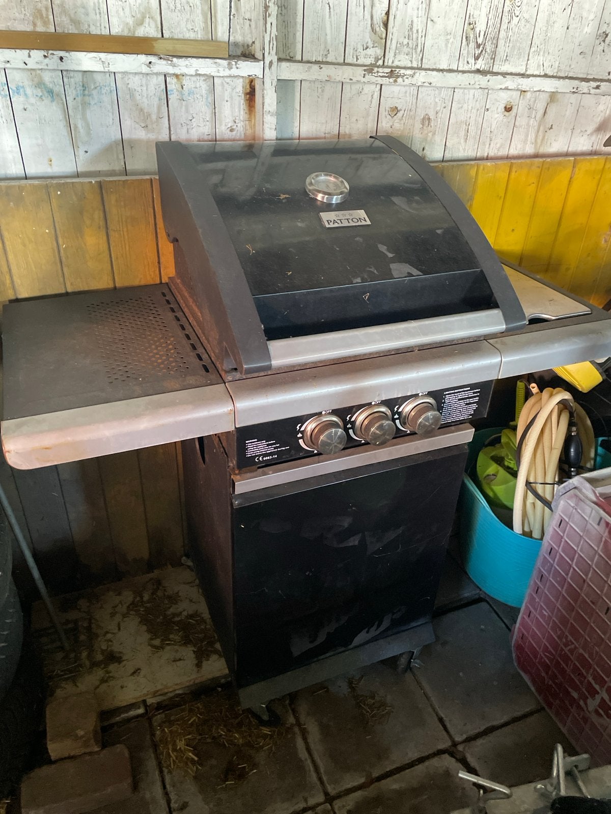 Patton gasbarbecue - Gebruikt maar functioneel, Ophalen, Gebruikt