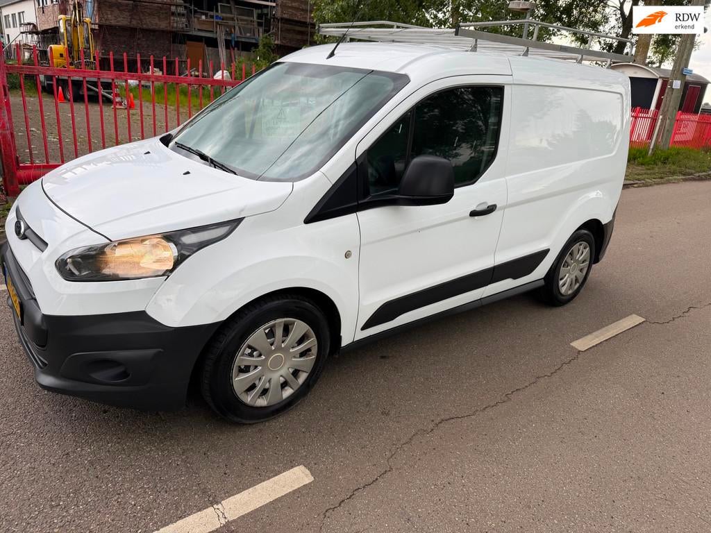 Ford Transit Connect 1.6 TDCI L1 Economy Edition!AIRCO!ELECK, Stof, 4 cilinders, Wit, Origineel Nederlands