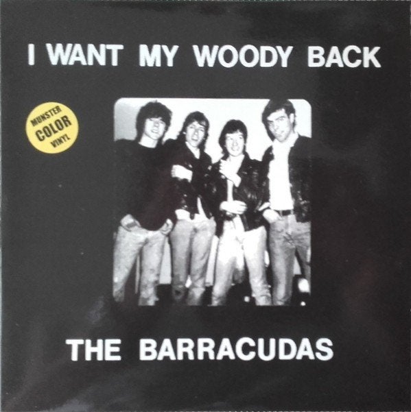 the barracudas/i want my woody back-garage/punk/surf/mod, Gebruikt, Verzenden, 7 inch, Colored vinyl