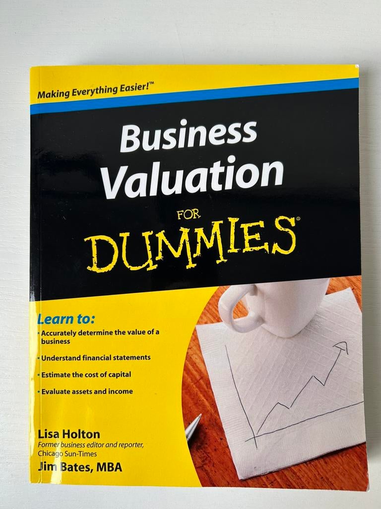 Business Valuation For Dummies, Ophalen of Verzenden, Gelezen
