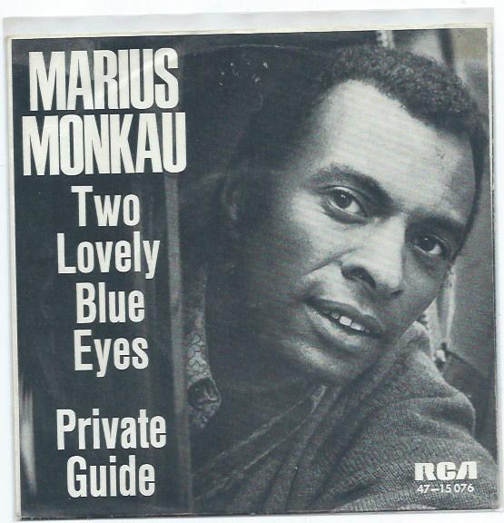 Nederpop: Marius Monkau- Two lovely Blue Eyes, Fotohoes, Verzenden, Zo goed als nieuw, Pop