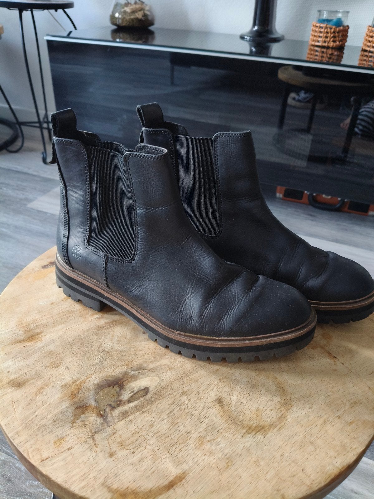 Timberland Chelsea boots zwart - Maat 42, Timberland, Ophalen of Verzenden, Zwart