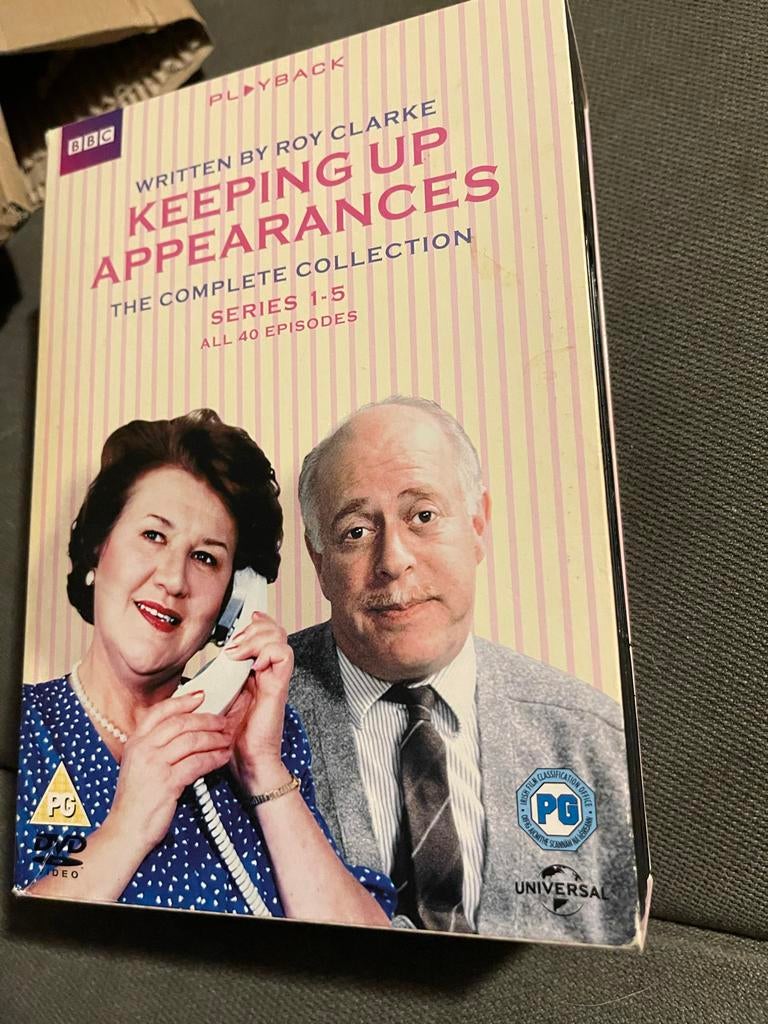 Keeping Up Appearances - Complete Collectie DVD (Seizoen 1-5, Cd's en Dvd's, Dvd's | Tv en Series, Gebruikt, Alle leeftijden, Boxset