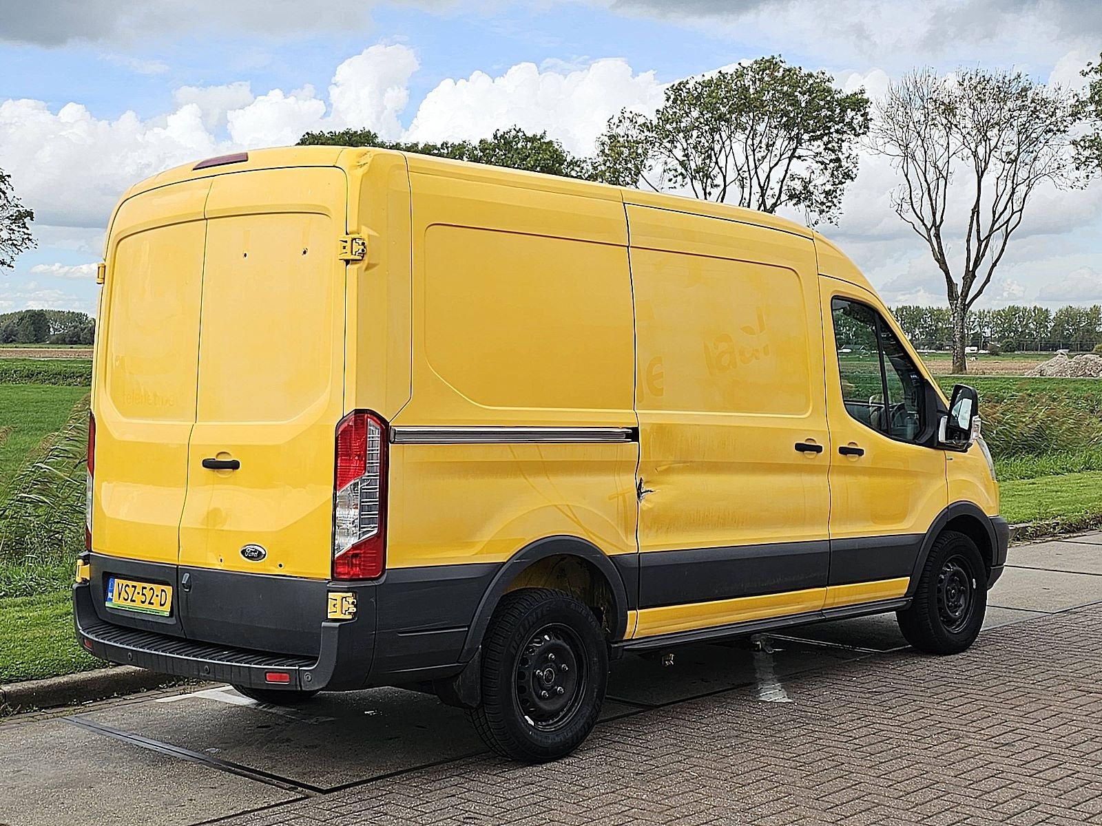 FORD TRANSIT, Euro 5, 125 pk, Gebruikt, Geel