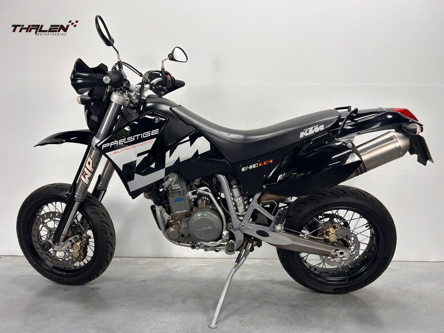 KTM 640 LC 4 Supermoto Prestige (bj 2004) 28,500 km, Motoren, Motoren | KTM, KTM, Motorrijbewijs A, Bedrijf, Onbekend