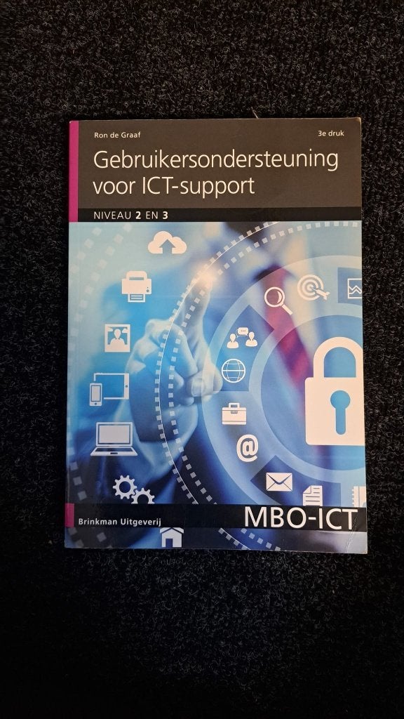 ICT Boeken 3 verschillende, Ophalen, Beta, Zo goed als nieuw, MBO