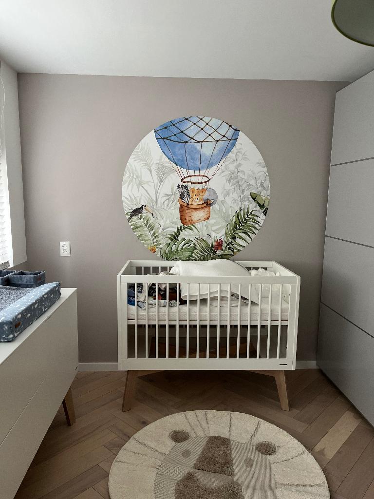 kidsmill sixties serie- ledikant en commode Wit/Mat, Kinderen en Baby's, Kinderkamer | Commodes en Kasten, Ophalen, 50 tot 70 cm