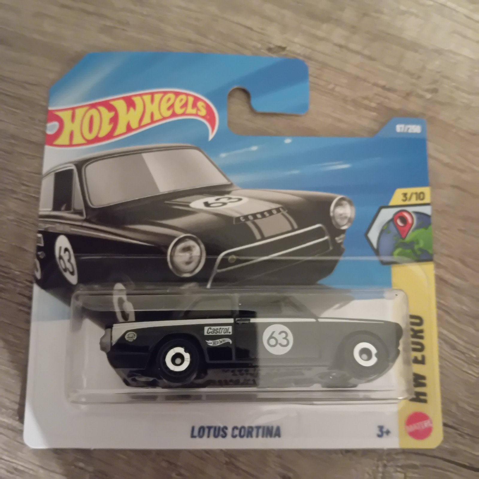 Hotwheels Lotus cortina, Ophalen of Verzenden, Nieuw, Auto